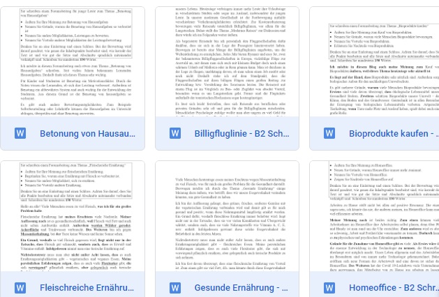 27 đề thi B2 Goethe phần Schreiben có lời giải mẫu