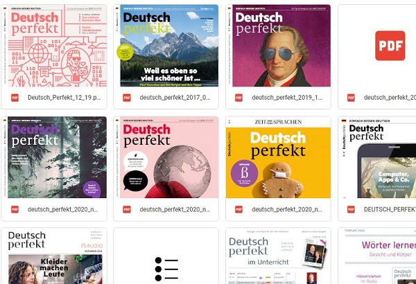 Download bộ tạp chí tiếng Đức Deutsch Perfekt